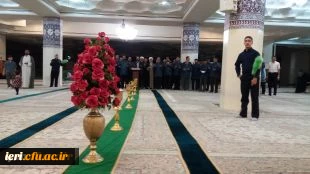 مراسم غبارروبی حرم حضرت فاطمه معصومه (سلام الله علیها) با حضور آموزشگران مرجع دروس تعلیم و تربیت اسلامی