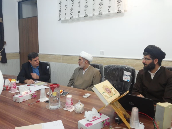 جلسه بررسی وضعیت پژوهشکده در حال راه اندازی تعلیم و تربیت اسلامی قم