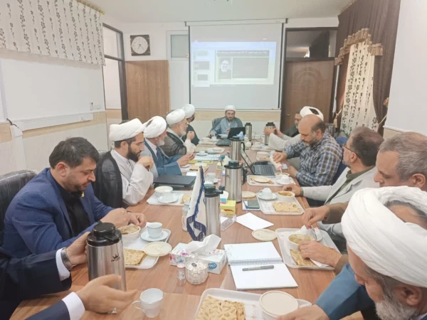 جلسه مشترک هیات رئیسه محترم دانشگاه فرهنگیان و شورای پژوهشکده تعلیم و تربیت اسلامی  2