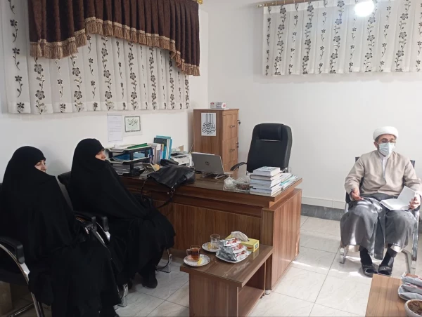 بازدید مدیر و اعضای محترم هیئت علمی گروه معارف اسلامی خواهران پردیس نسیبه دانشگاه فرهنگیان تهران از پژوهشکده تعلیم و تربیت اسلامی 3