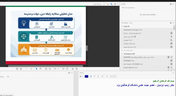 «سلسله نشـست های علمی «مـدرسه کُـشی یا مدرسـه کیـشی؟» - نشست نهم و پایانی 2
